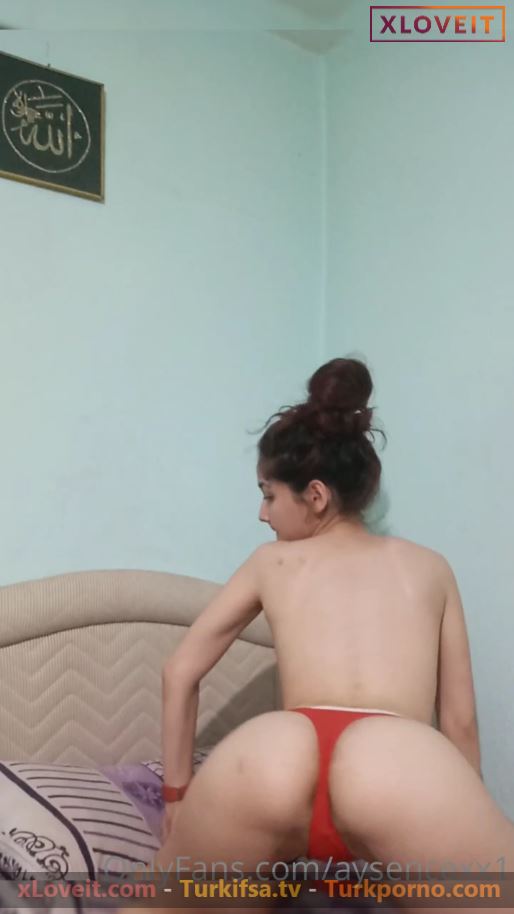 Ayşen Çelik ifşa Yatağında küçük götüyle dans etti